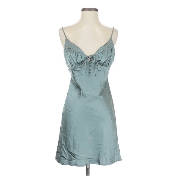 Princess Polly Silky Sweetheart Mini Slip Dress Y2K Croquette Coastal Baddie 4 S - Picture 10 of 13